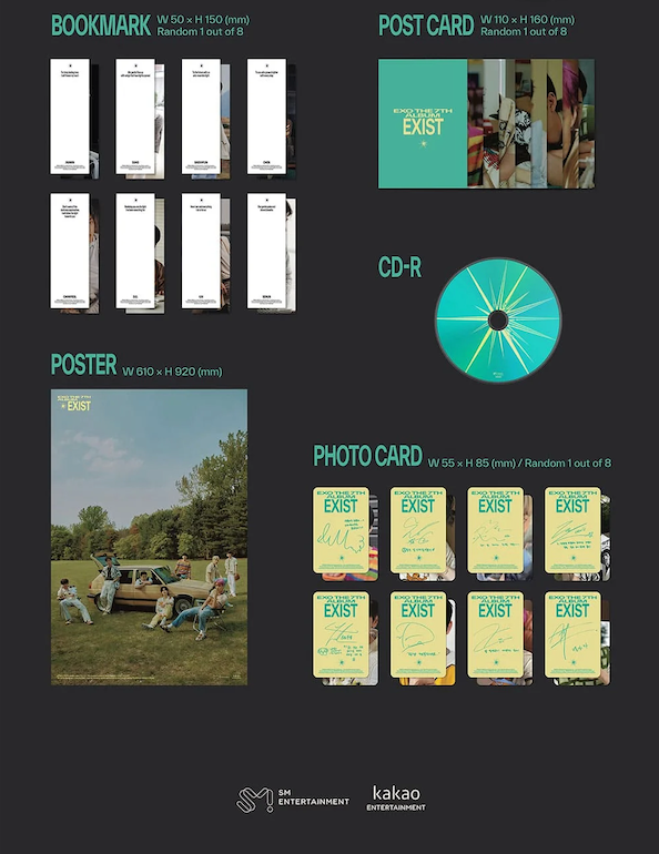 EXO - 7TH ALBUM [EXIST] PHOTOBOOK Ver.