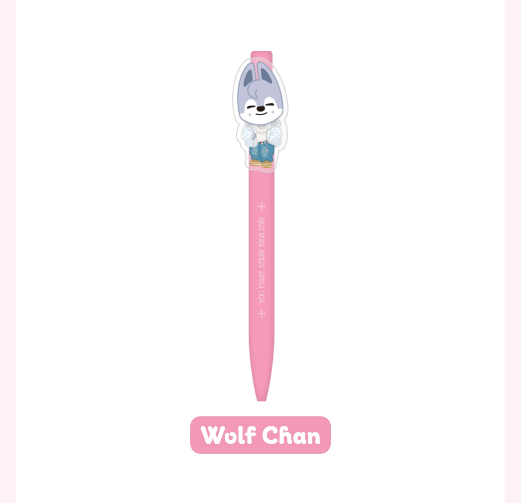 [PRE-ORDER] Stray Kids - [SKZ 5'CLOCK] MD SKZOO Character Gel Pen (Member Choice)