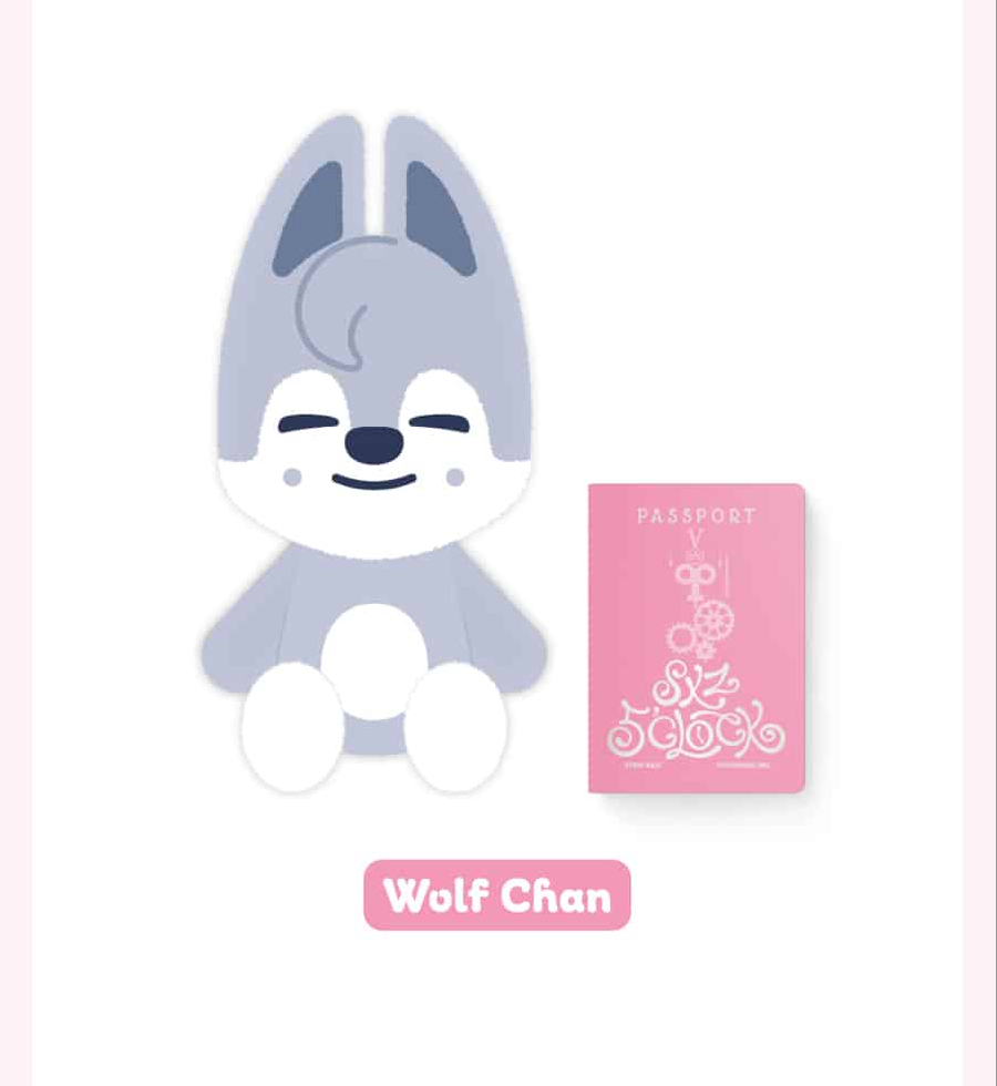 [PRE-ORDER] Stray Kids - [SKZ 5'CLOCK] MD SKZOO Plush Teddybear Ver. (Member Choice)