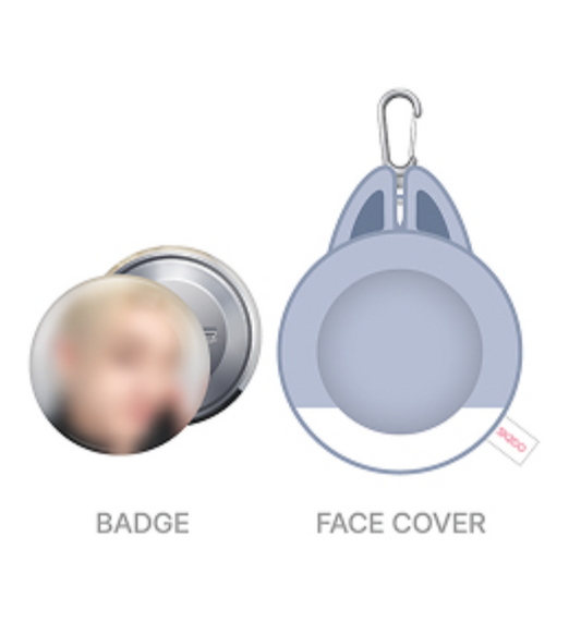 Stray Kids [DO IT POP-UP STORE] Soft Face Badge & SKZOO Cover Set (Member Choice)