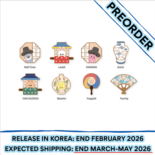 [PREORDER] Stray Kids [DO IT POP-UP STORE] SKZOO Badge (Member Choice)