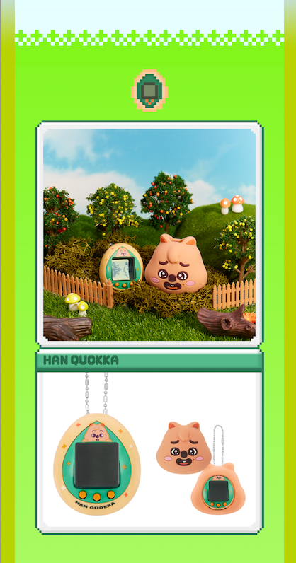 [PREORDER] [RESTOCK] Stray Kids - SKZOO TAMAGOTCHI & CASE SET (Member Choice)