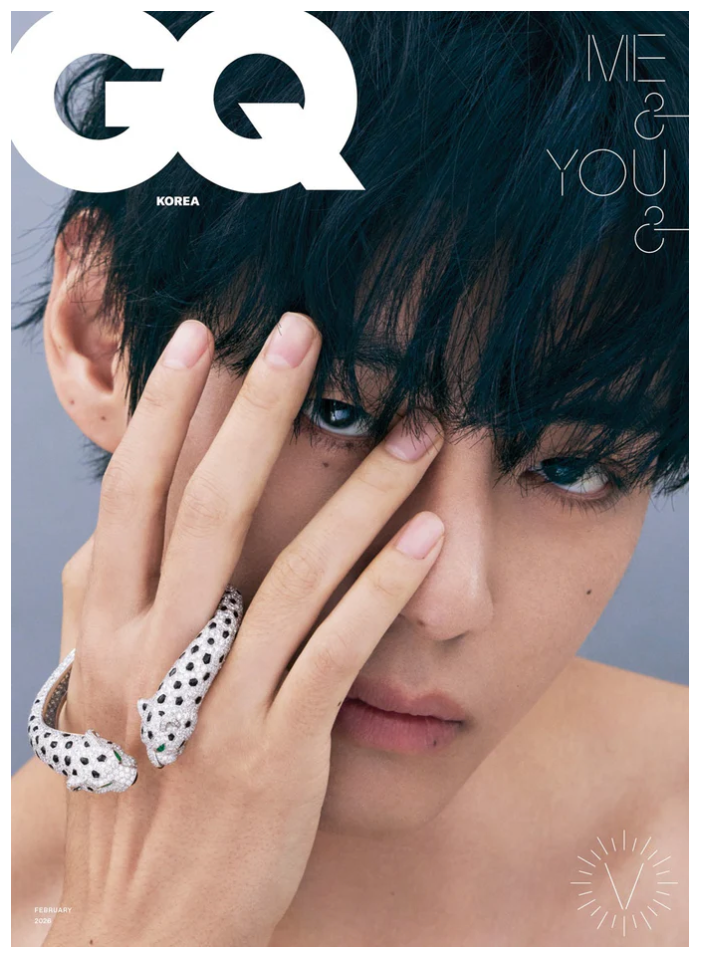 [PREORDER] BTS V - GQ MAGAZINE FEBRUARY 2026 ISSUE (Cover Choice)
