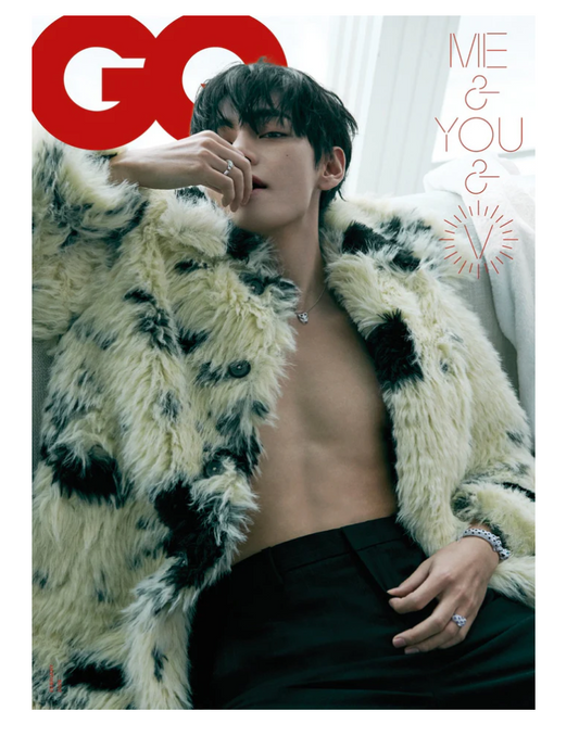 [PREORDER] BTS V - GQ MAGAZINE FEBRUARY 2026 ISSUE (Cover Choice)