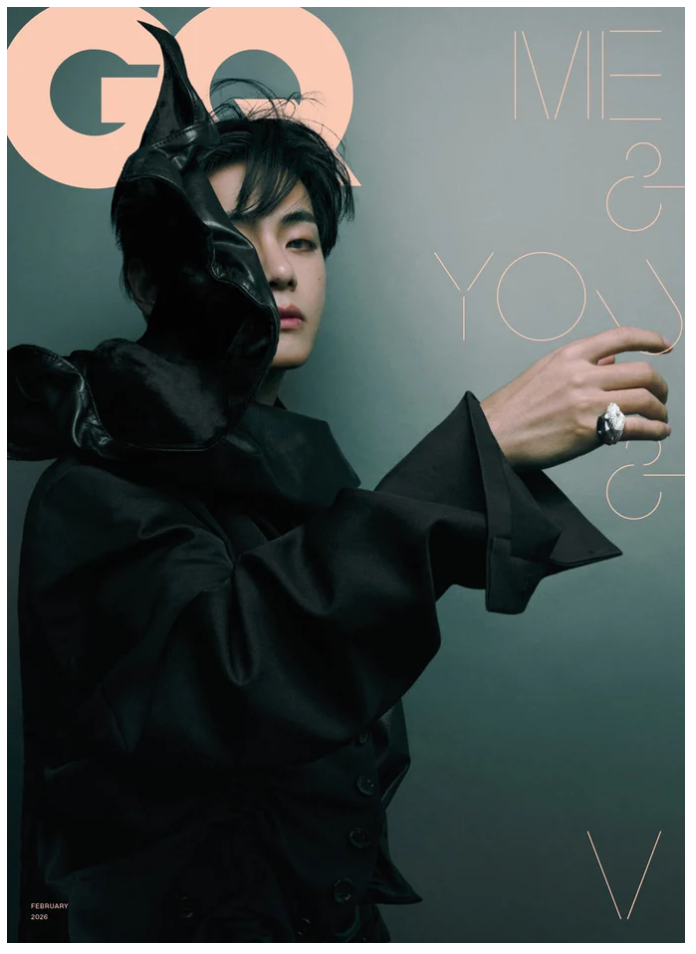 [PREORDER] BTS V - GQ MAGAZINE FEBRUARY 2026 ISSUE (Cover Choice)
