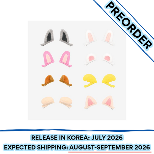[PREORDER] Stray Kids 6TH FANMEETING OFFICIAL MD [STAY in Our Little House] - SKZOO PLUSH HAIR PIN (Member Choice)