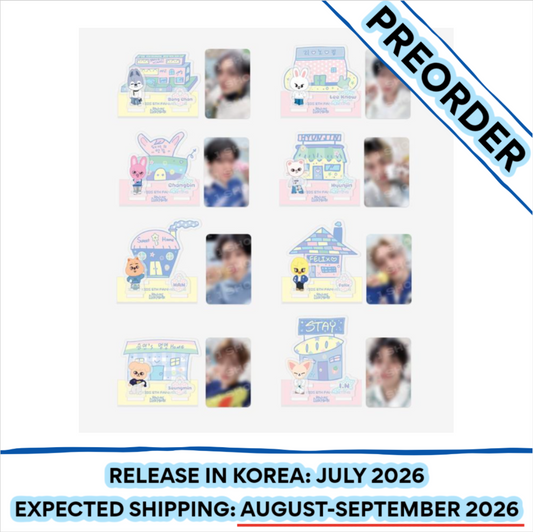[PREORDER] Stray Kids 6TH FANMEETING OFFICIAL MD [STAY in Our Little House] - SECRET ACRYLIC STAND (Random)