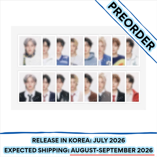 [PREORDER] Stray Kids 6TH FANMEETING OFFICIAL MD [STAY in Our Little House] - ID PHOTO SET (Ver. Choice)