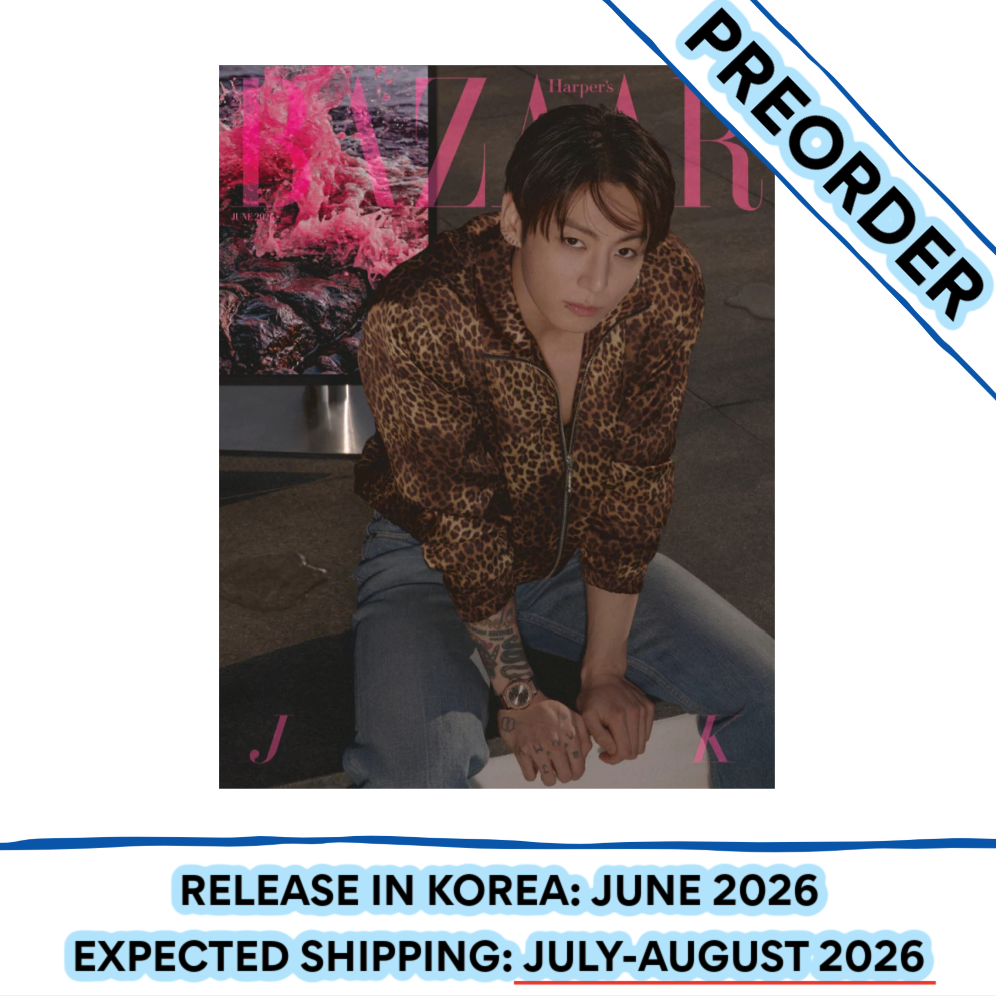 [PREORDER] BTS JUNG KOOK - BAZAAR MAGAZINE 2026 JUNE ISSUE (Version Choice)
