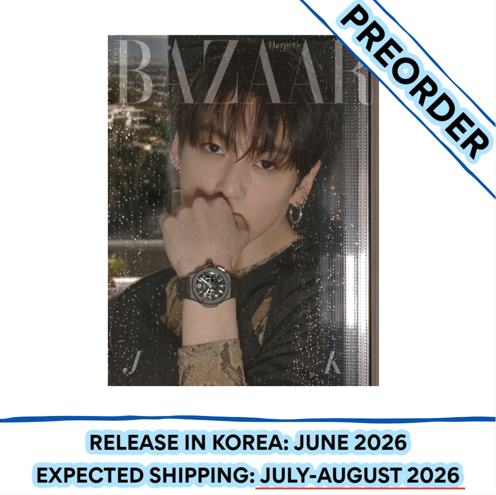 [PREORDER] BTS JUNG KOOK - BAZAAR MAGAZINE 2026 JUNE ISSUE (Version Choice)