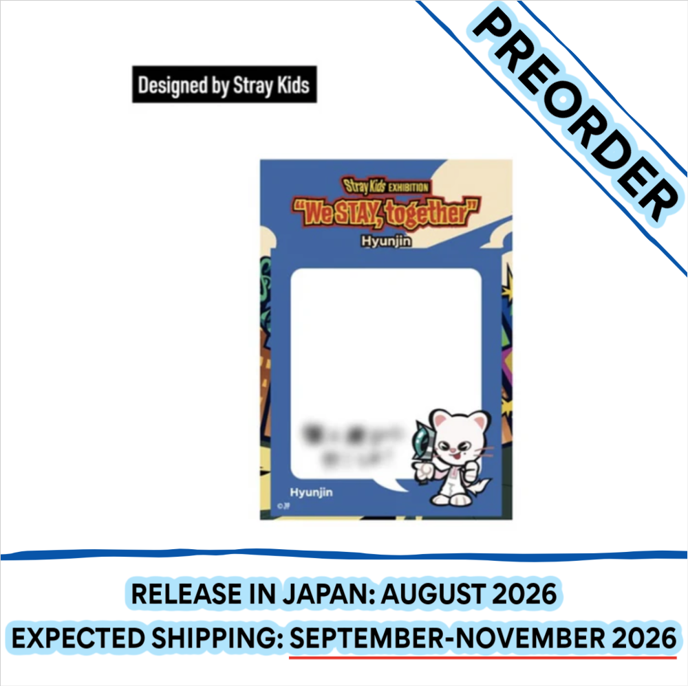 [PREORDER] STRAY KIDS - WE STAY, TOGETHER EXHIBITION OFFICIAL MD STICKY NOTES WITH HANDWRITTEN MESSAGES (Member Choice)