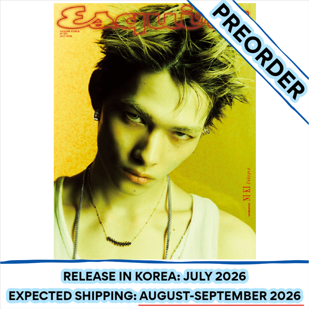[PREORDER] [SHIPS IN AUG-SEPT] ESQUIRE 2026 July Cover : ENHYPEN JUNGWON, NI-KI (Type Choice)