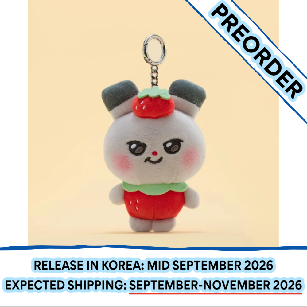 [PREORDER] [SHIPS IN SEPT-NOV] ATEEZ - MIGHTEEZ FRUIT PLUSH KEYRING BERRY BREEZY FAIRY (Member Choice)
