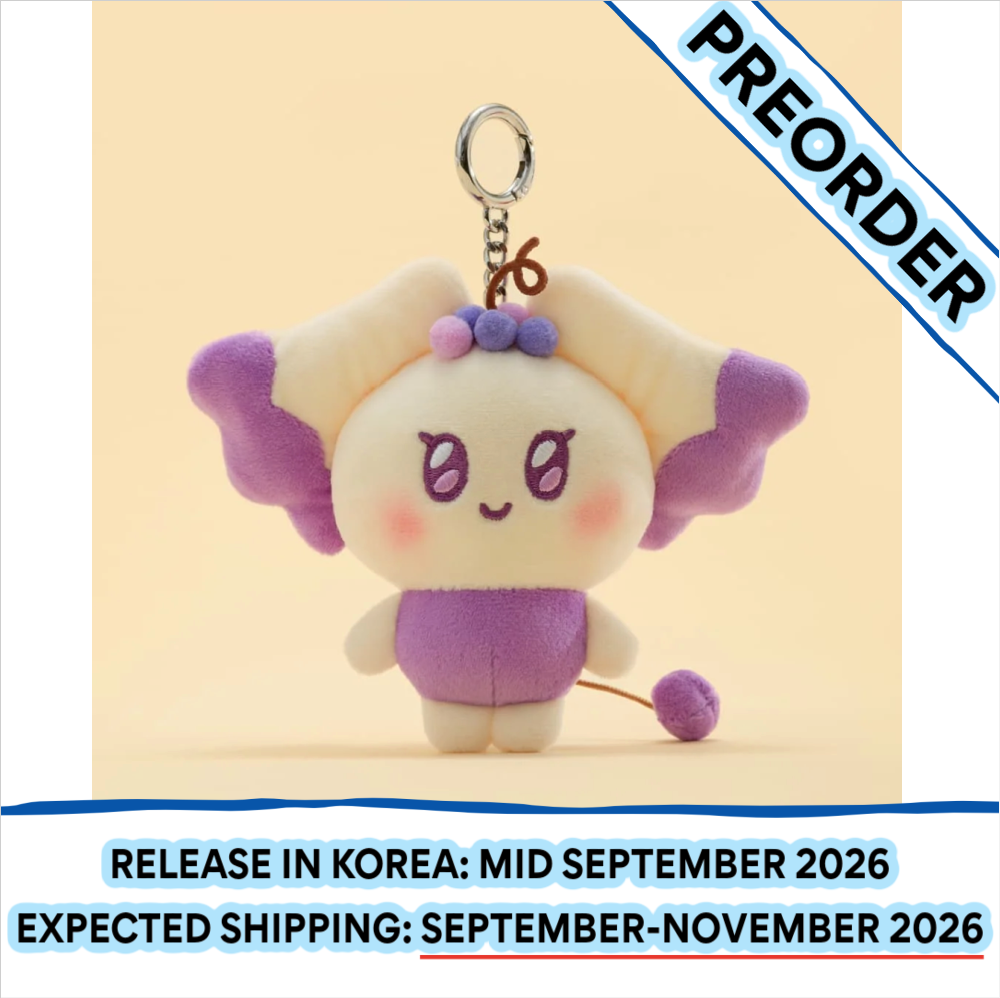 [PREORDER] [SHIPS IN SEPT-NOV] ATEEZ - MIGHTEEZ FRUIT PLUSH KEYRING BERRY BREEZY FAIRY (Member Choice)