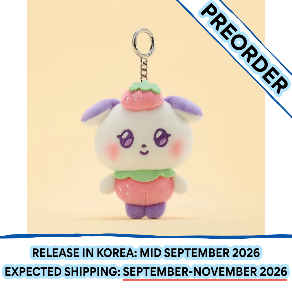 [PREORDER] [SHIPS IN SEPT-NOV] ATEEZ - MIGHTEEZ FRUIT PLUSH KEYRING BERRY BREEZY FAIRY (Member Choice)