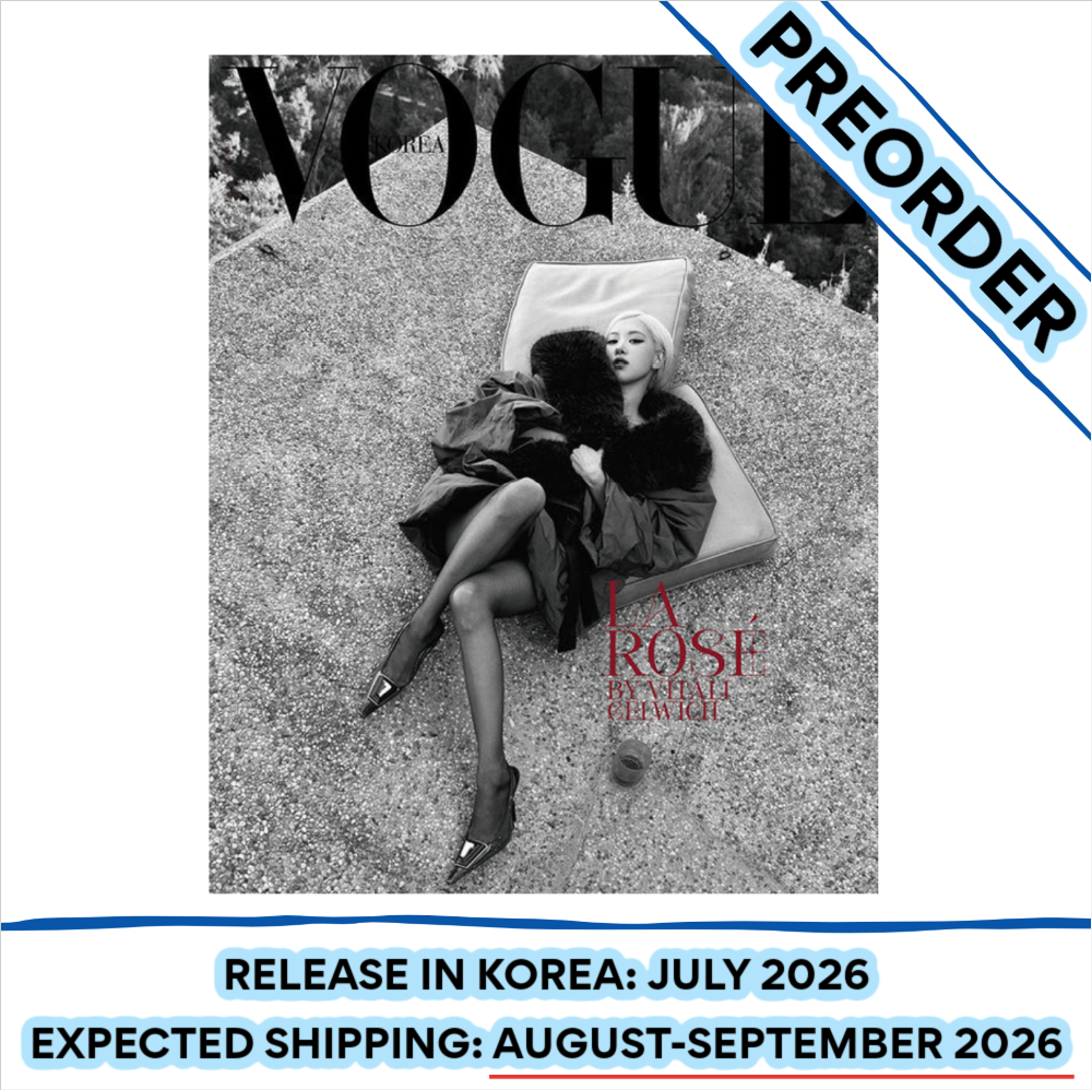 [PREORDER] [SHIPS IN AUG-SEPT] BLACKPINK ROSÉ - VOGUE MAGAZINE 2026 JULY ISSUE (Cover Choice)