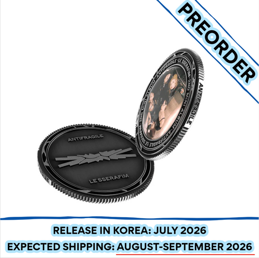 [PREORDER] [SHIPS IN AUG-SEPT] LE SSERAFIM - SOUND COIN VER ALBUM WEVERSE SHOP GIFT (Version Choice)