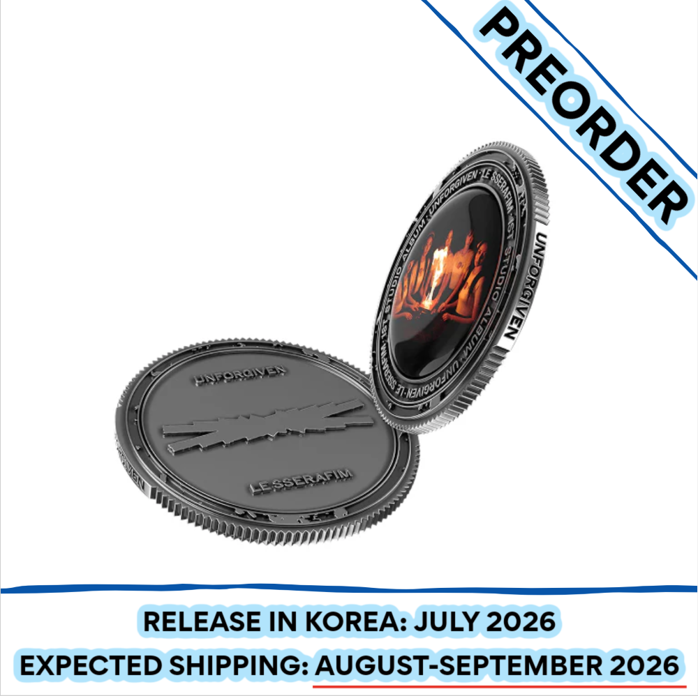 [PREORDER] [SHIPS IN AUG-SEPT] LE SSERAFIM - SOUND COIN VER ALBUM WEVERSE SHOP GIFT (Version Choice)