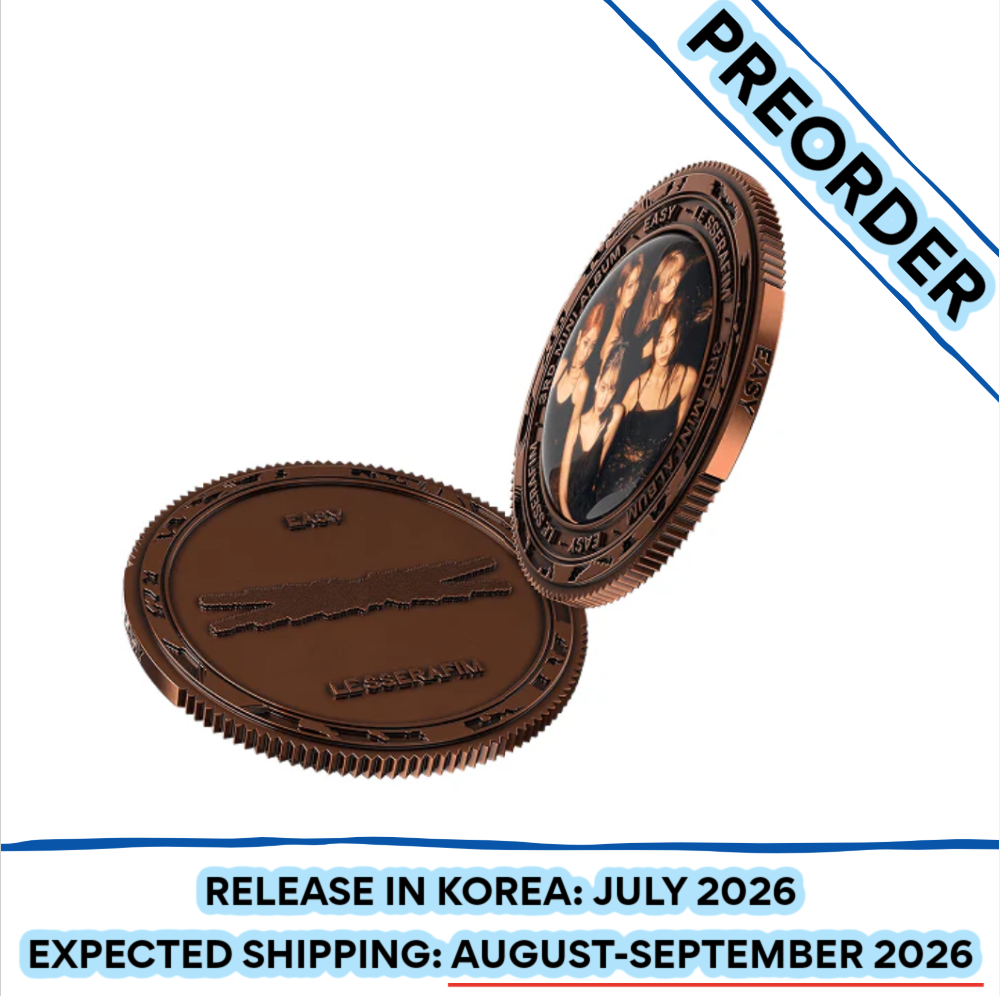 [PREORDER] [SHIPS IN AUG-SEPT] LE SSERAFIM - SOUND COIN VER ALBUM WEVERSE SHOP GIFT (Version Choice)