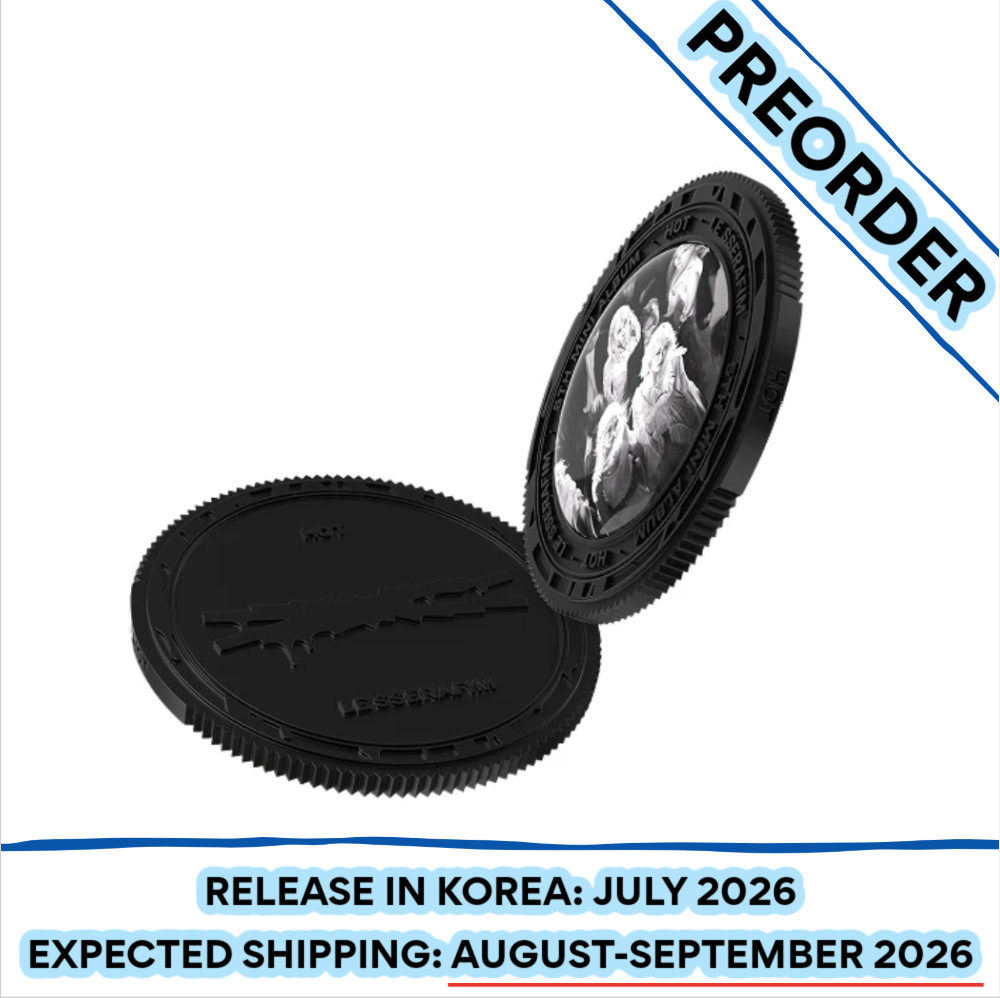 [PREORDER] [SHIPS IN AUG-SEPT] LE SSERAFIM - SOUND COIN VER ALBUM WEVERSE SHOP GIFT (Version Choice)