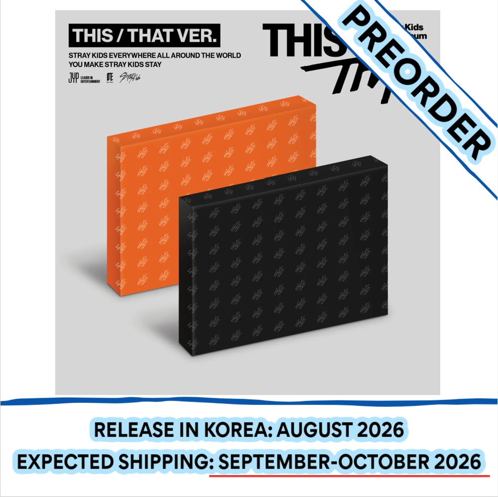 [PREORDER] [SHIPS IN SEPT-OCT] Stray Kids - 10TH MINI ALBUM 'THIS & THAT' STANDARD THIS Ver. / THAT Ver. (Version & POB Choice)