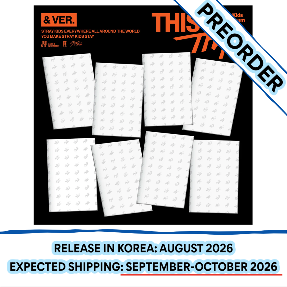 [PREORDER] [SHIPS IN SEPT-OCT] Stray Kids - 10TH MINI ALBUM 'THIS & THAT' & Ver. (Member & POB Choice)