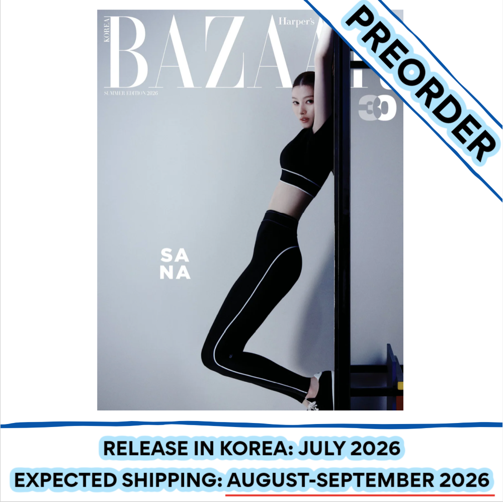 [PREORDER] [SHIPS IN AUG-SEPT] TWICE SANA - BAZAAR MAGAZINE 2026 SUMMER EDITION  (Cover Choice)