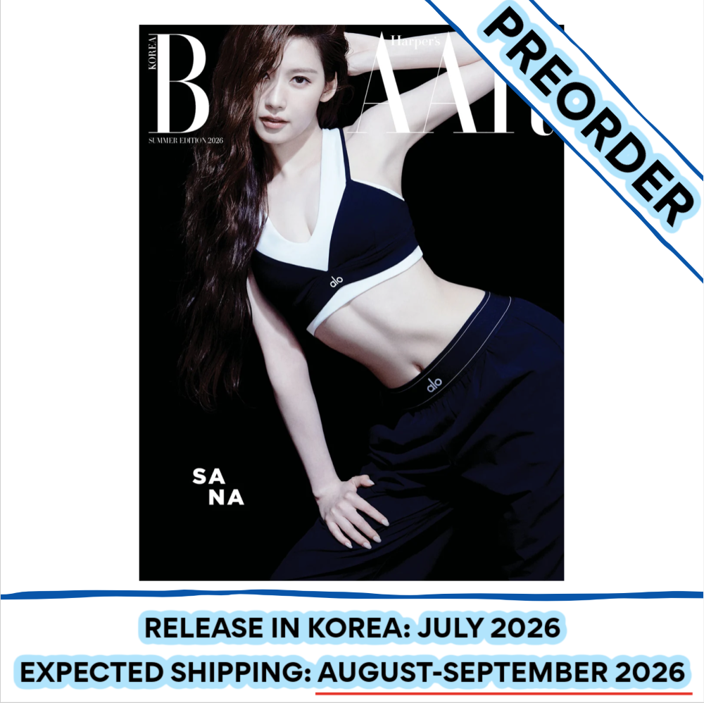 [PREORDER] [SHIPS IN AUG-SEPT] TWICE SANA - BAZAAR MAGAZINE 2026 SUMMER EDITION  (Cover Choice)
