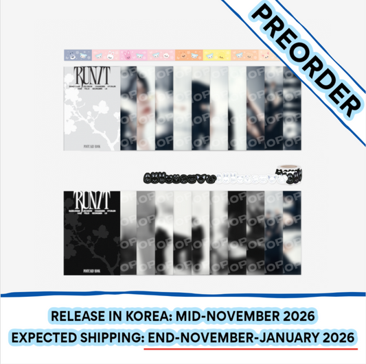 [PREORDER] [SHIPS IN NOV-JAN] Stray Kids - World Tour [RUN IT SEOUL] OFFICIAL MD - POSTCARD BOOK & ROLL STICKER SET (Type Choice)