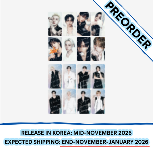[PREORDER] [SHIPS IN NOV-JAN] Stray Kids - World Tour [RUN IT SEOUL] OFFICIAL MD - SPECIAL TRADING CARD (RANDOM)