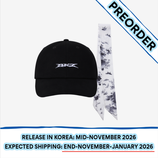 [PREORDER] [SHIPS IN NOV-JAN] Stray Kids - World Tour [RUN IT SEOUL] OFFICIAL MD - BANDANA BALL CAP (One Size)