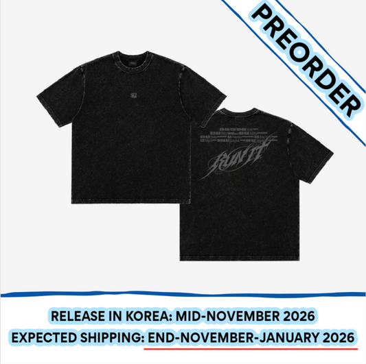 [PREORDER] [SHIPS IN NOV-JAN] Stray Kids - World Tour [RUN IT SEOUL] OFFICIAL MD - T-SHIRT (One Size)