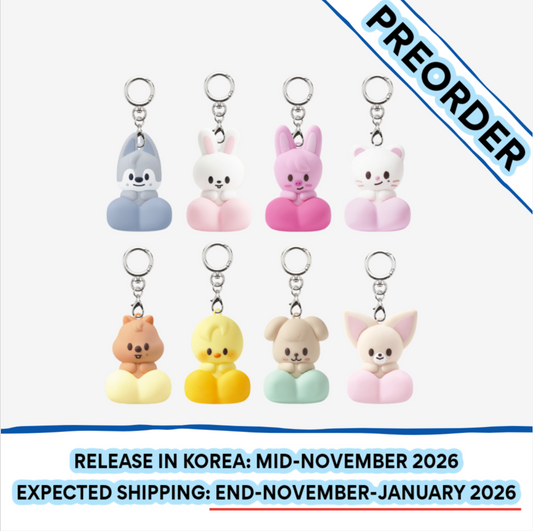 [PREORDER] [SHIPS IN NOV-JAN] Stray Kids - World Tour [RUN IT SEOUL] OFFICIAL MD - SKZOO SECRET CLICKER KEYRING (RANDOM)