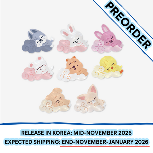 [PREORDER] [SHIPS IN NOV-JAN] Stray Kids - World Tour [RUN IT SEOUL] OFFICIAL MD - SKZOO ACRYLIC HAIR CLIP (SKZOO Choice)