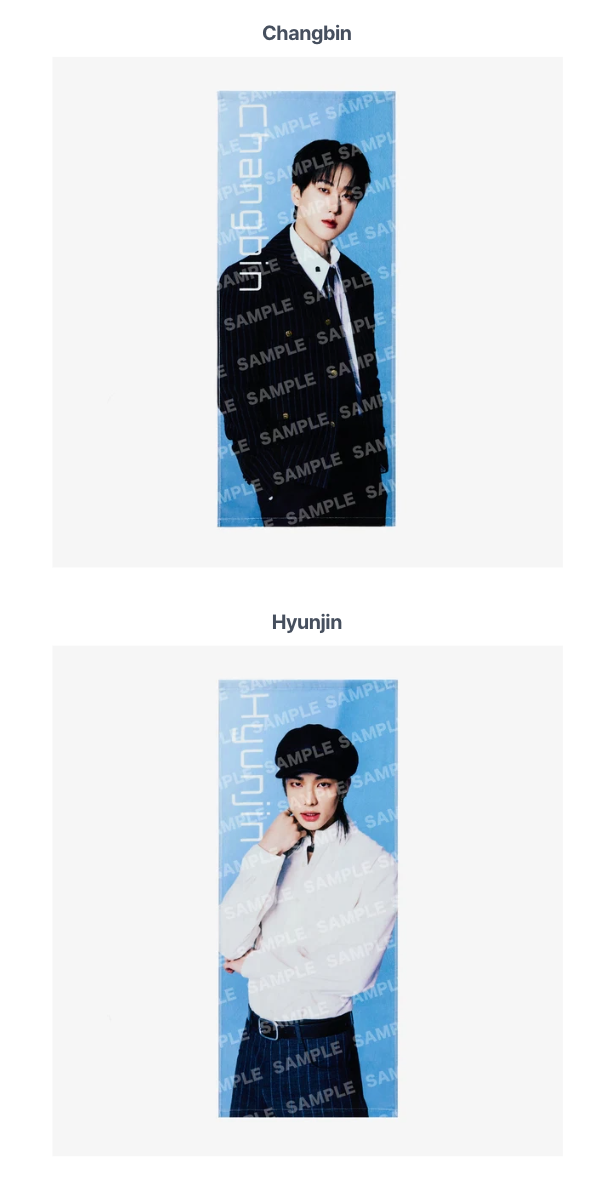 [PREORDER] [SHIPS IN SEPT-NOV] Stray Kids - World Tour [RUN IT JAPAN] OFFICIAL MD PHOTO FACE TOWEL (Member Choice)