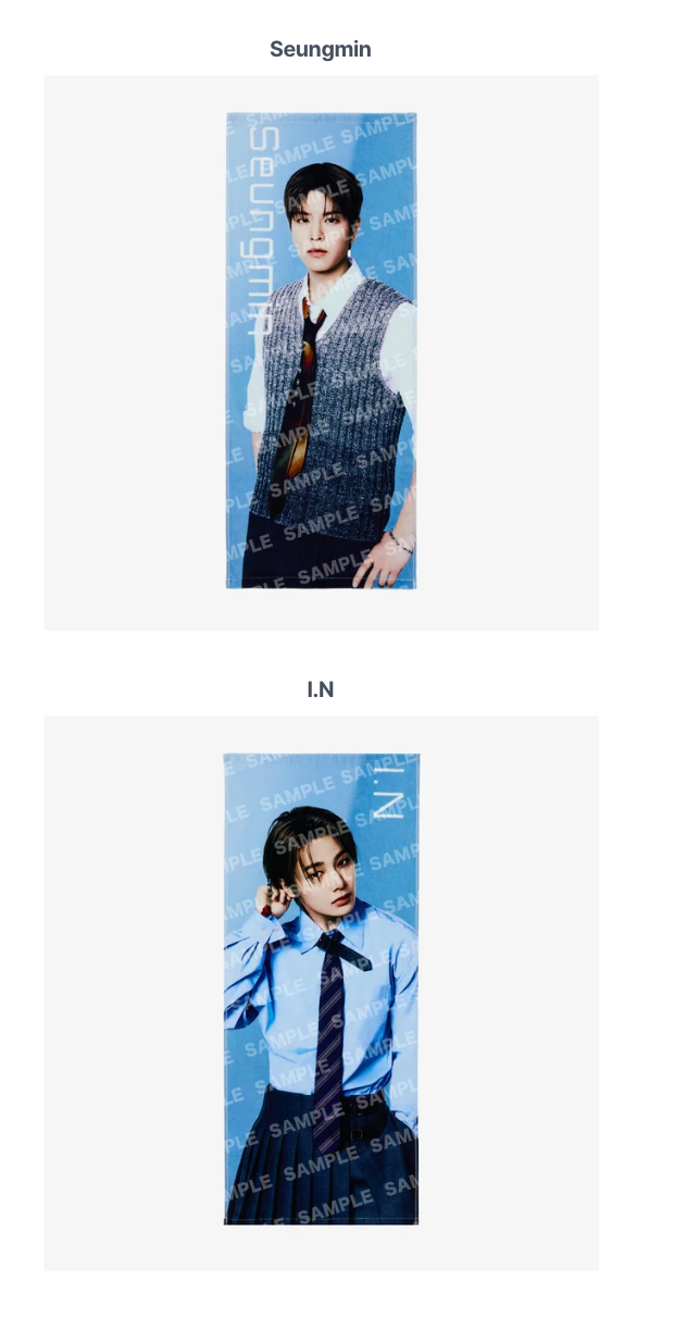 [PREORDER] [SHIPS IN SEPT-NOV] Stray Kids - World Tour [RUN IT JAPAN] OFFICIAL MD PHOTO FACE TOWEL (Member Choice)