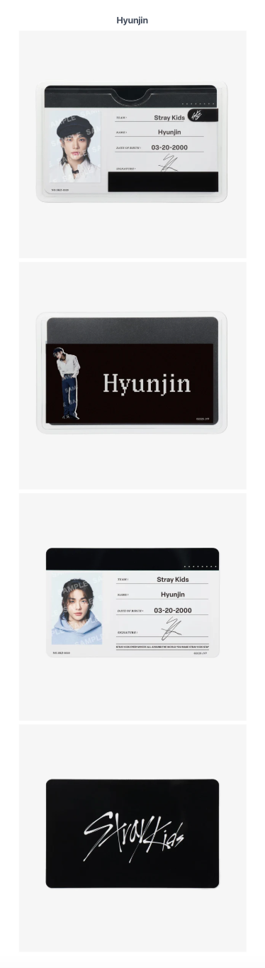[PREORDER] [SHIPS IN SEPT-NOV] Stray Kids - World Tour [RUN IT JAPAN] OFFICIAL MD PROFILE CARD SET (Member Choice)
