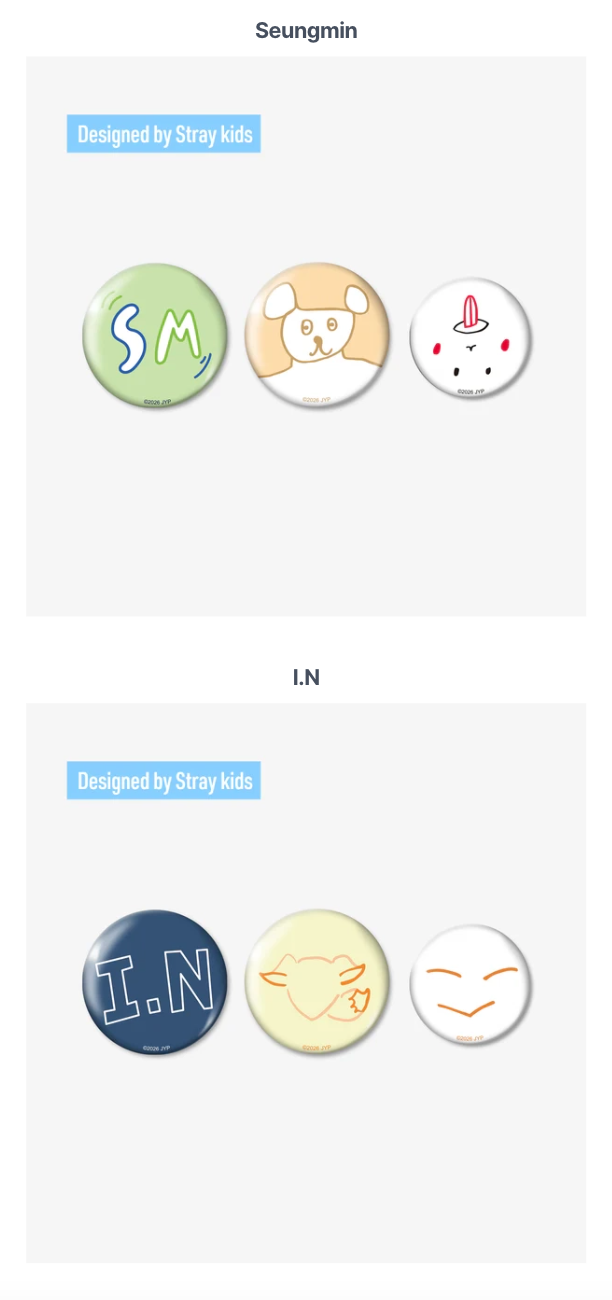 [PREORDER] [SHIPS IN SEPT-DEC] Stray Kids - World Tour [RUN IT JAPAN] OFFICIAL MD BADGE SET (3PIECES) (Member Choice)