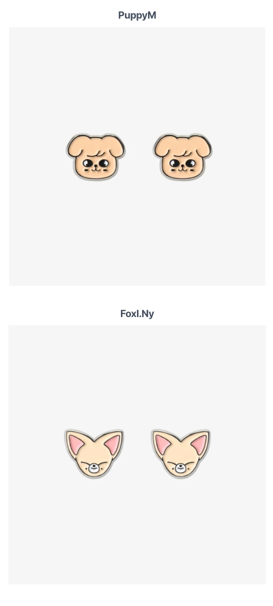 [PREORDER] [SHIPS IN SEPT-DEC] Stray Kids - World Tour [RUN IT JAPAN] OFFICIAL MD EARRINGS (2 PIECES) (Member Choice)