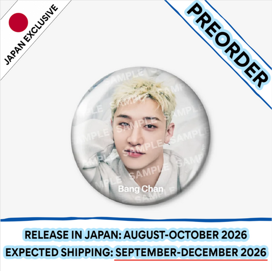 [PREORDER] [SHIPS IN SEPT-DEC] Stray Kids - World Tour [RUN IT JAPAN] OFFICIAL MD PHOTO BADGE (Member Choice)