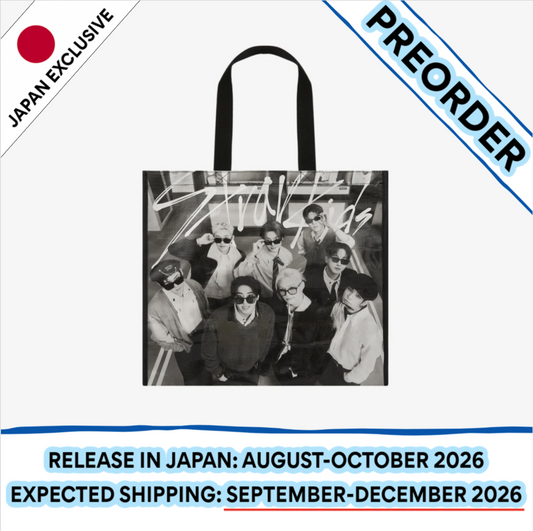 [PREORDER] [SHIPS IN SEPT-DEC] Stray Kids - World Tour [RUN IT JAPAN] OFFICIAL MD SHOPPING BAG