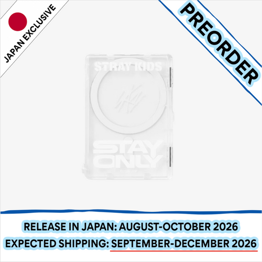 [PREORDER] [SHIPS IN SEPT-DEC] Stray Kids - World Tour [RUN IT JAPAN] OFFICIAL MD MAGNETIC CARD CASE
