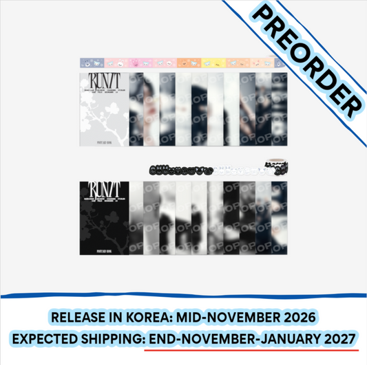 [PREORDER] [SHIPS IN NOV-JAN] Stray Kids - World Tour [RUN IT SEOUL] OFFICIAL MD - POSTCARD BOOK & ROLL STICKER SET (Type Choice)
