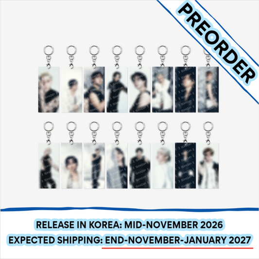 [PREORDER] [SHIPS IN NOV-JAN] Stray Kids - World Tour [RUN IT SEOUL] OFFICIAL MD - SECRET ACRYLIC KEYRING (RANDOM)