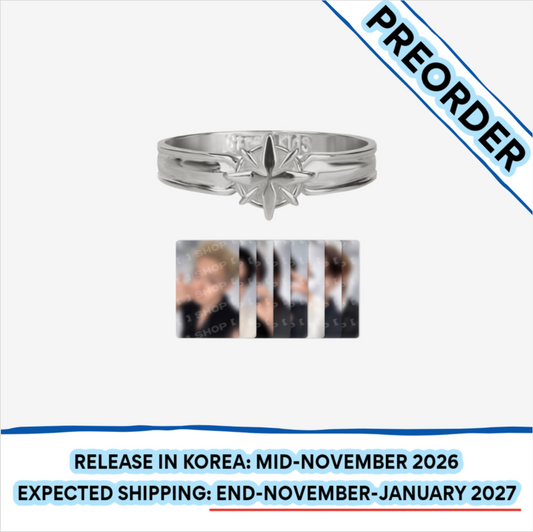 [PREORDER] [SHIPS IN NOV-JAN] Stray Kids - World Tour [RUN IT SEOUL] OFFICIAL MD - RING (Size Choice)