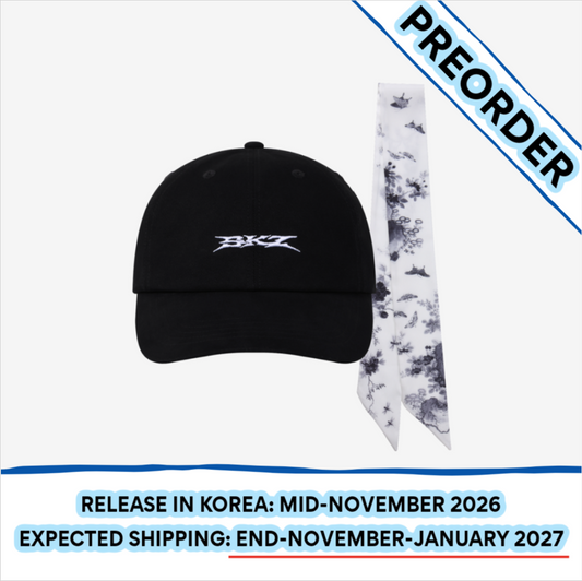 [PREORDER] [SHIPS IN NOV-JAN] Stray Kids - World Tour [RUN IT SEOUL] OFFICIAL MD - BANDANA BALL CAP (One Size)
