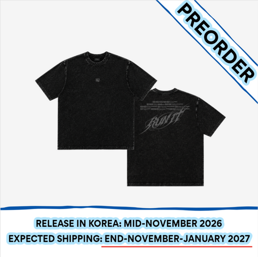 [PREORDER] [SHIPS IN NOV-JAN] Stray Kids - World Tour [RUN IT SEOUL] OFFICIAL MD - T-SHIRT (One Size)