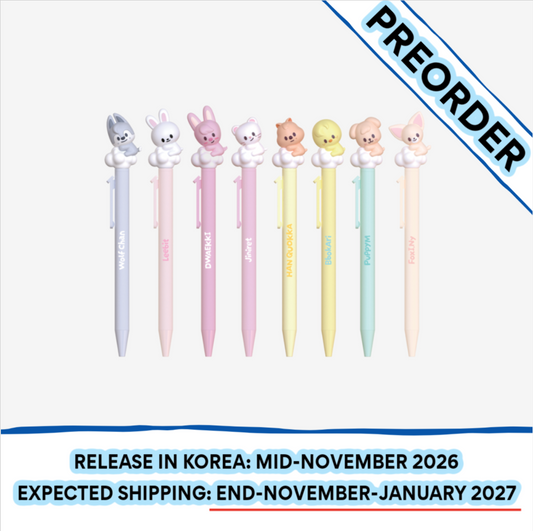 [PREORDER] [SHIPS IN NOV-JAN] Stray Kids - World Tour [RUN IT SEOUL] OFFICIAL MD - SKZOO FIGURE PEN (SKZOO Choice)