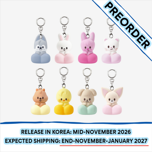 [PREORDER] [SHIPS IN NOV-JAN] Stray Kids - World Tour [RUN IT SEOUL] OFFICIAL MD - SKZOO SECRET CLICKER KEYRING (RANDOM)