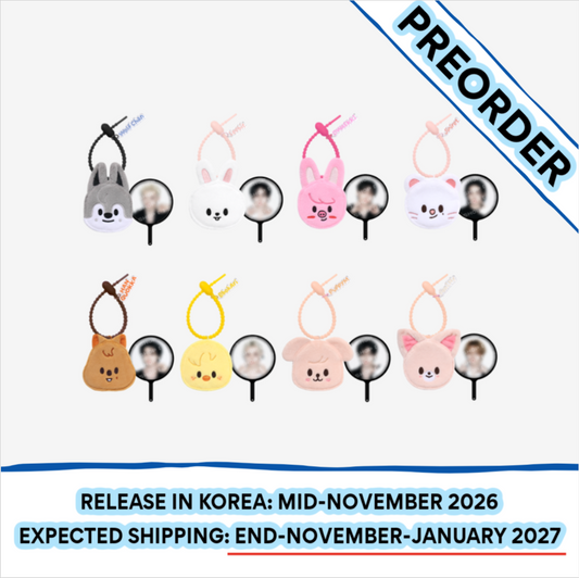 [PREORDER] [SHIPS IN NOV-JAN] Stray Kids - World Tour [RUN IT SEOUL] OFFICIAL MD - SKZOO PLUSH MINI PICKET KEYRING (SKZOO Choice)